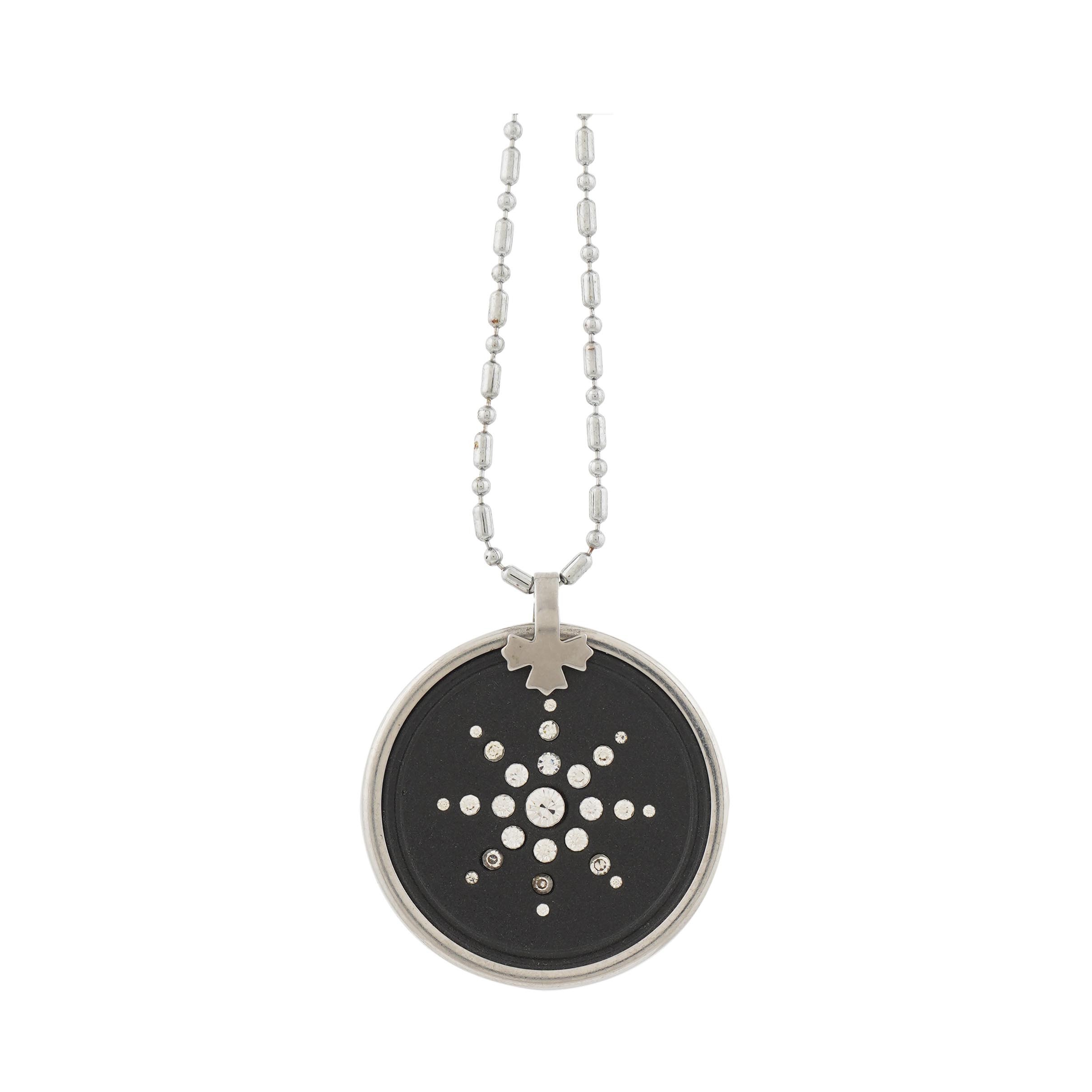 Mineral Quantum Science Scalar Pendant - Silver And Germanium Blend | Nanotechnology Enhanced Energy Regulation