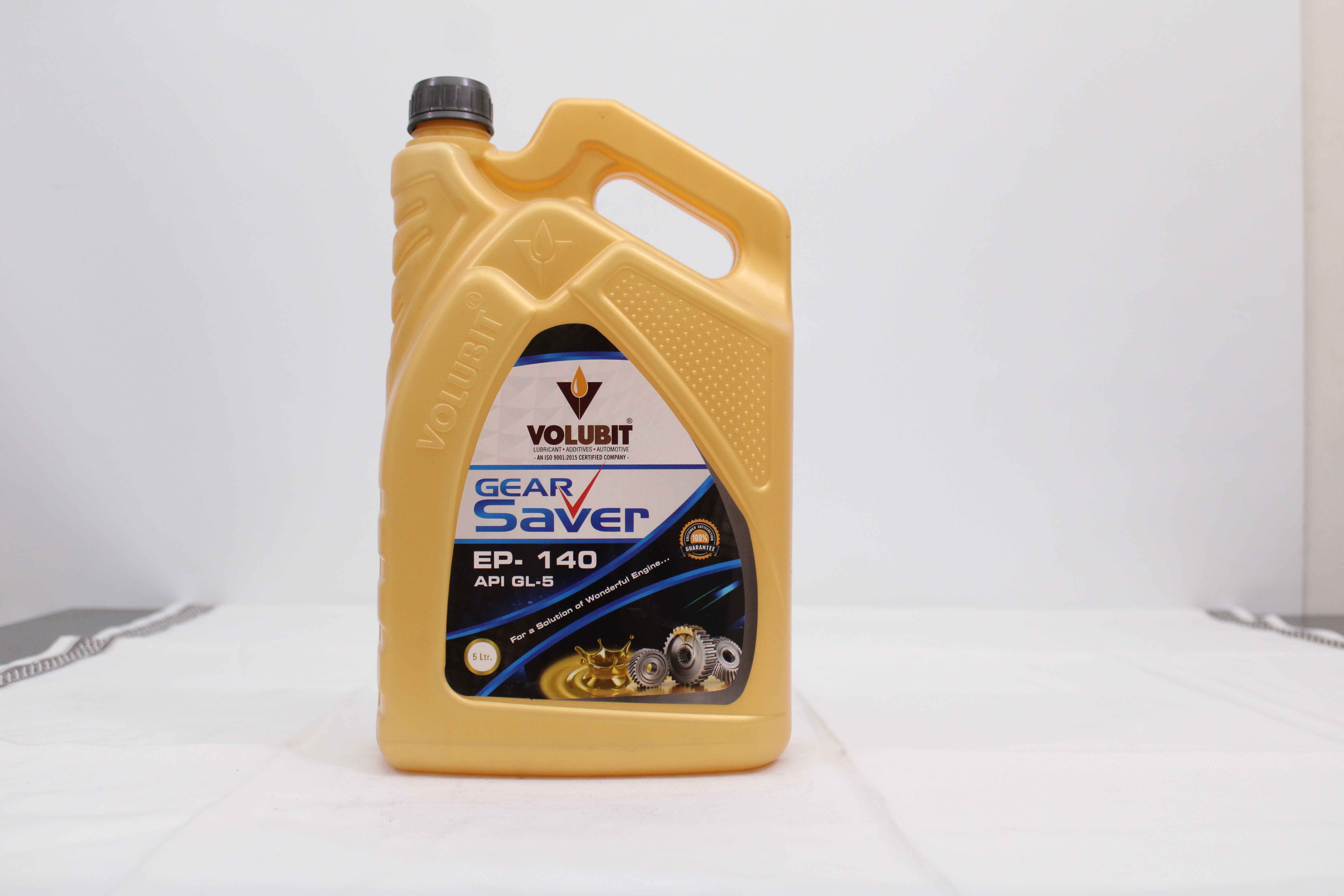 Gear Saver - 140 Oil | Enclosed Industrial Gear Lubricant For Extreme Temperatures, Non-smell, Gold Color, Suitable For Heavily Loaded Bearings