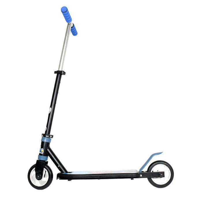 Kids Ride On Leg Push Scooter - Foldable Design, Height Adjustable For Ages 4-8, Multicolor For Boys And Girls