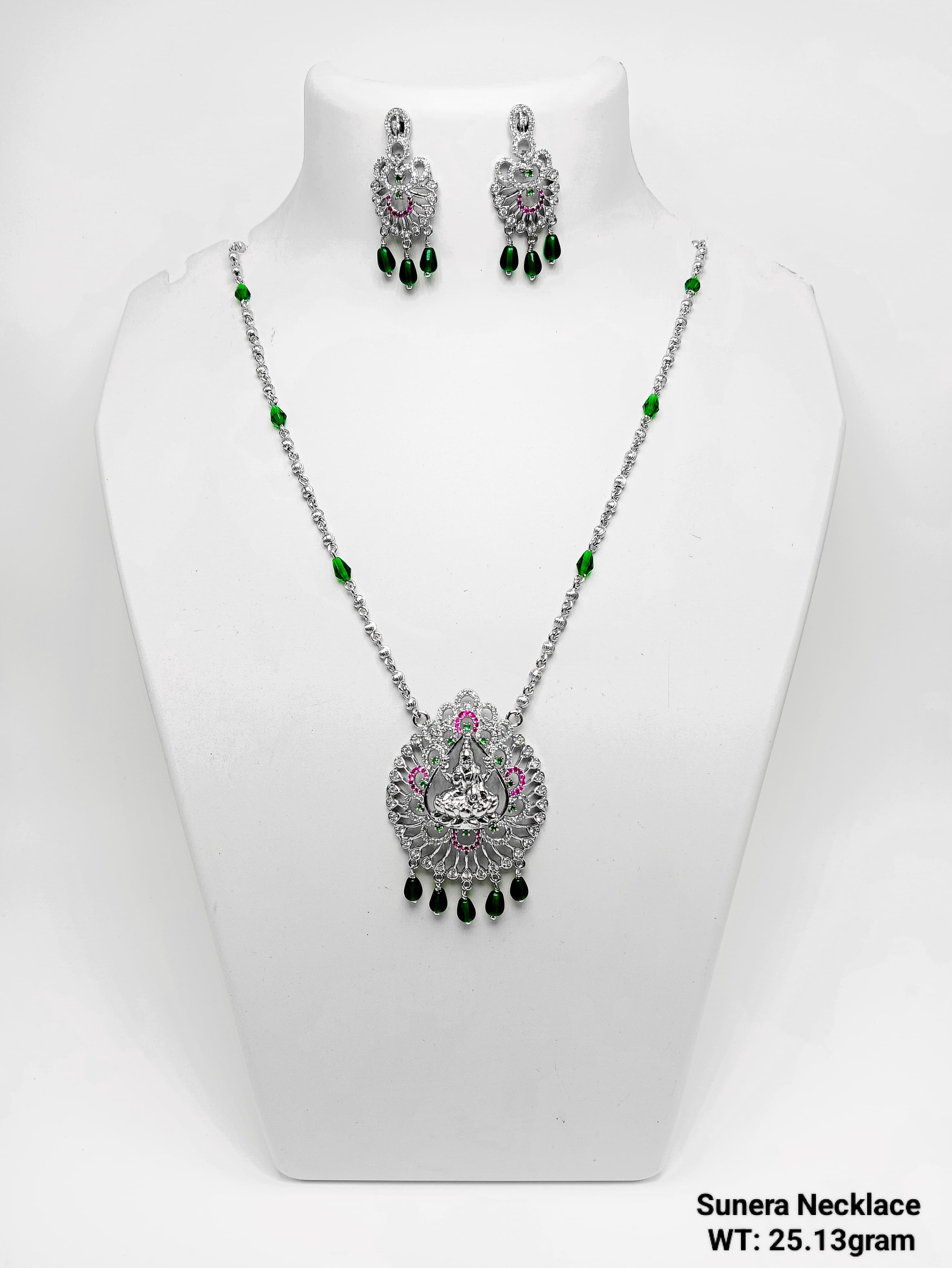 Silver 92.5 Sunera Necklace