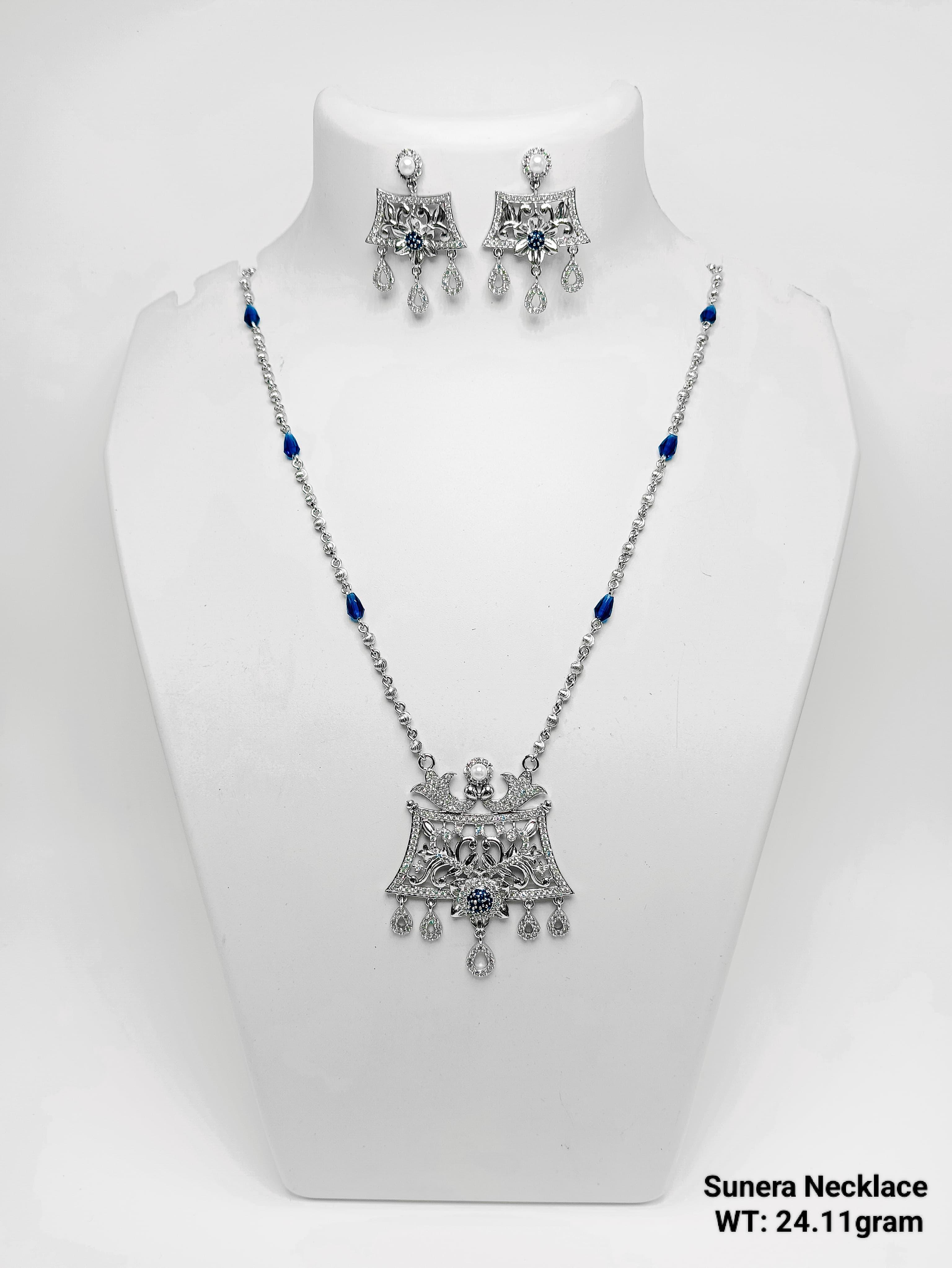 Silver 92.5 Sunera Necklace