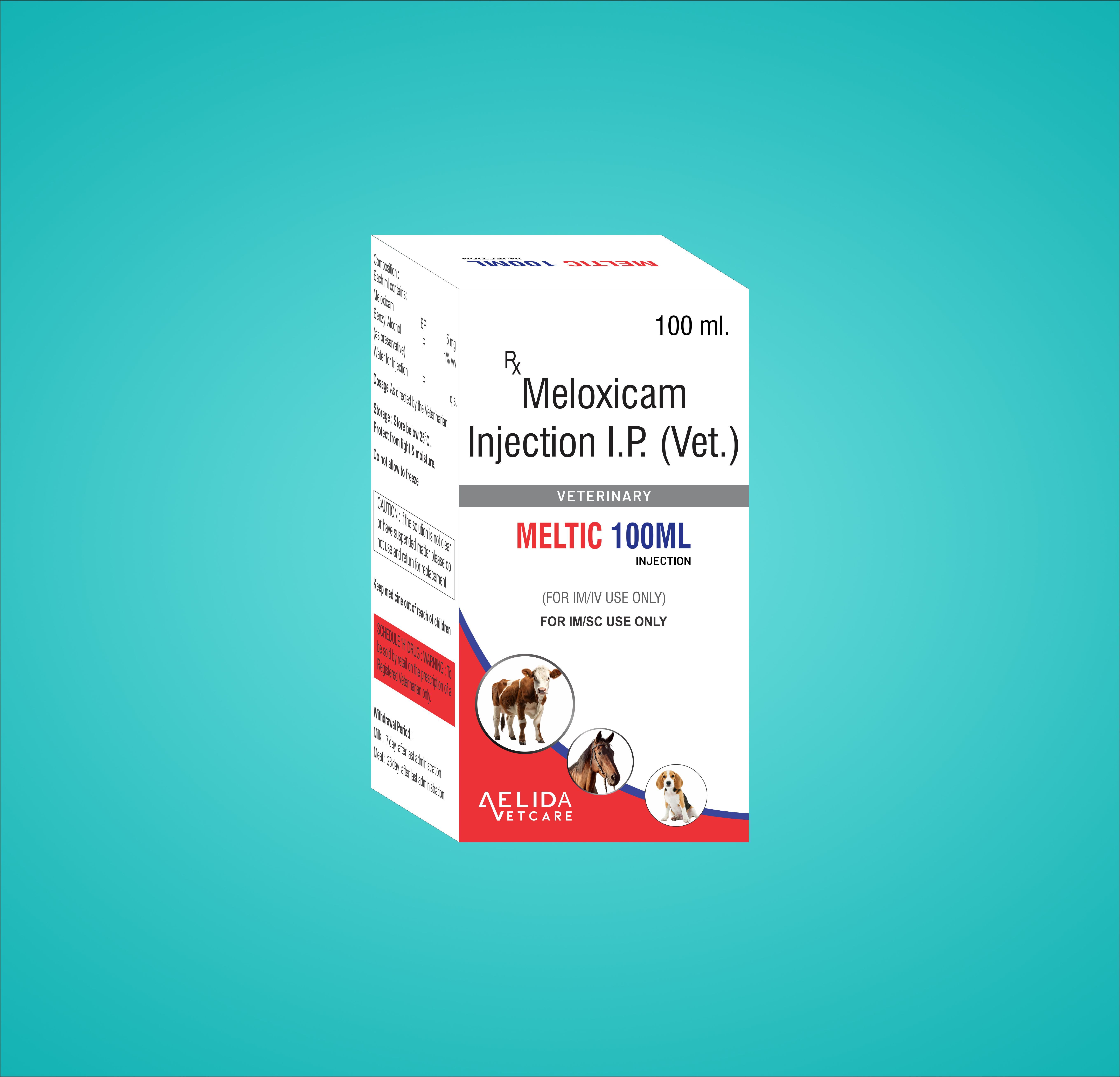 Meloxicam Veterinary Injection Supplier And Third Party Manufacturing Company In India - Physical Form: Liquid