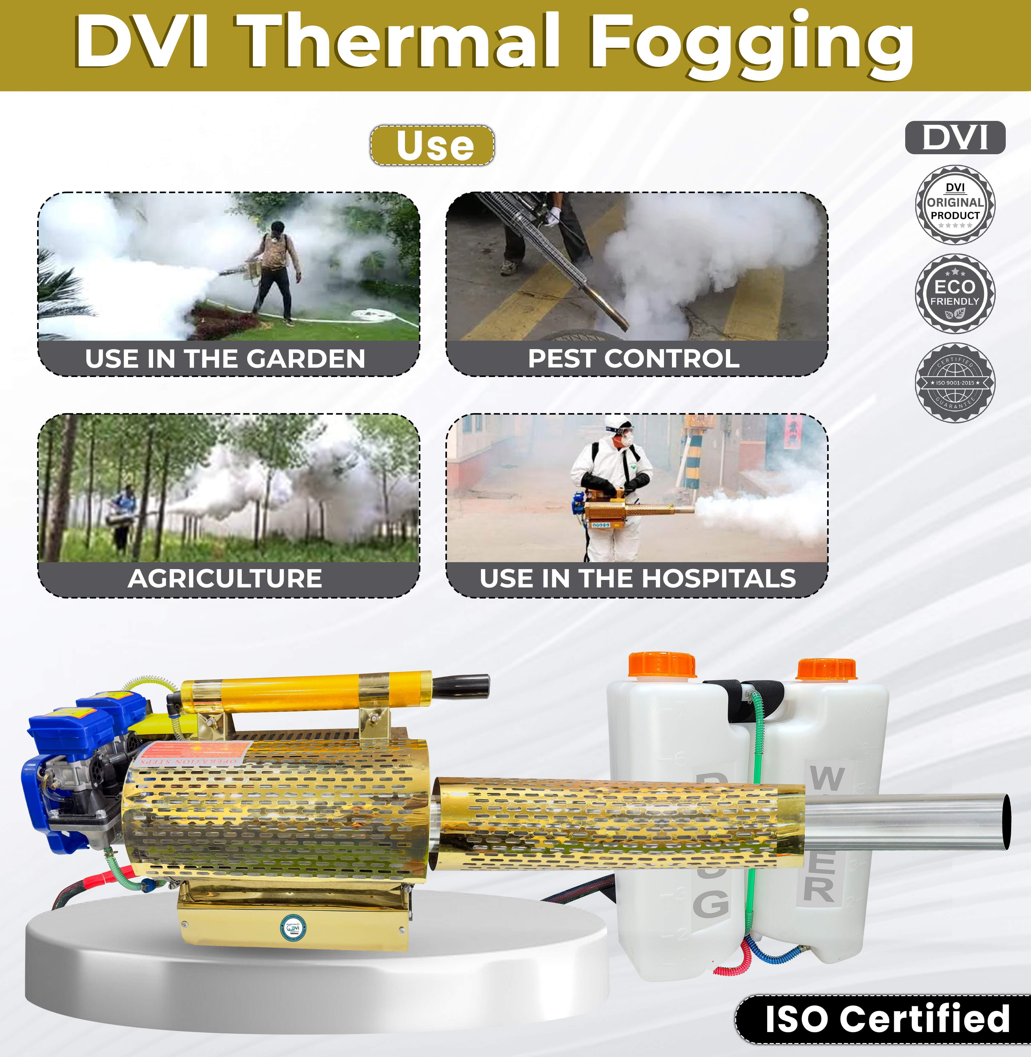 Thermal Fogging Machine - Dimension (L*w*h): 110*28*39 Centimeter (Cm)