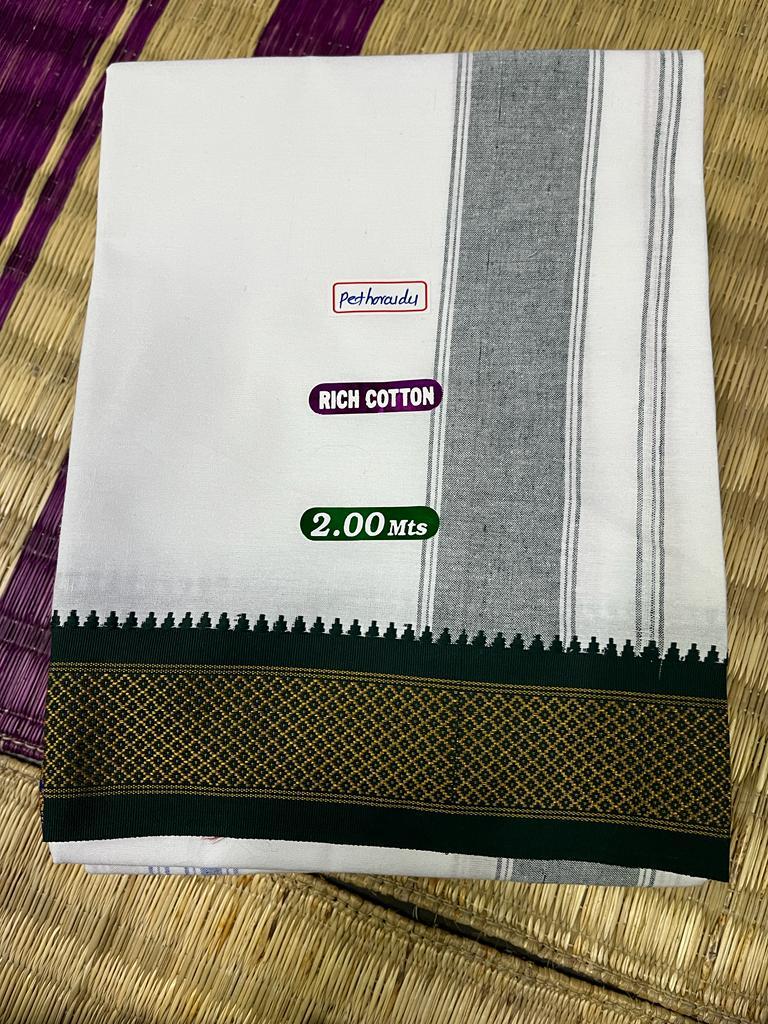 Cotton Dhoti - Color: Different Available