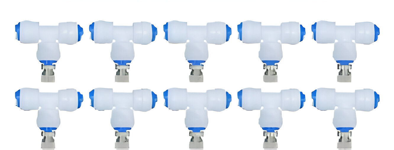 Fogger Kit Of 10 Brass Nozzles With Timer, Filter And Other Accessories - Brass Material, Electric Operated, 5 Kg Weight | Ideal For Patio Misting, Backyard Cooling, Greenhouse Anwendungen