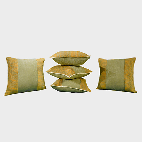 Cotton Printed Striped Pattern Cushion Cover - Color: Different Available