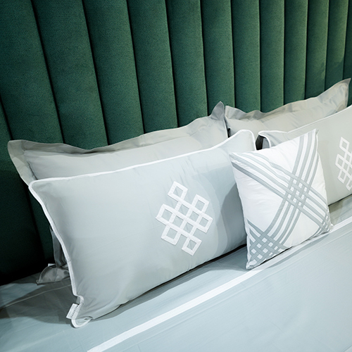Grey Abstract Fusion Designer Bedsheet - Color: Different Available
