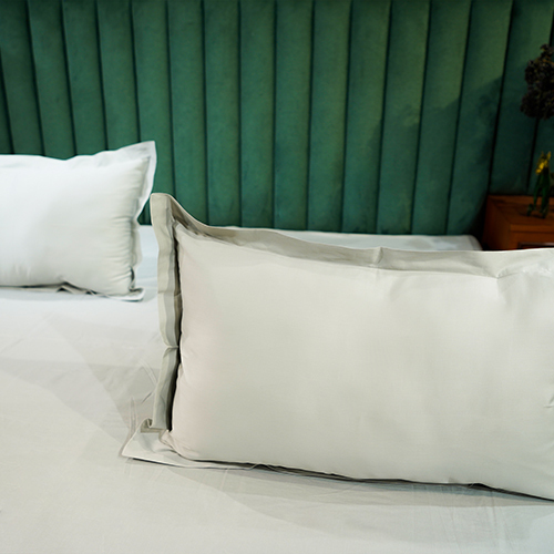 Solid Grey Bedsheet - 100% Cotton, Full Size | Washable, Non-woven Technics, Plain Dyed Elegance