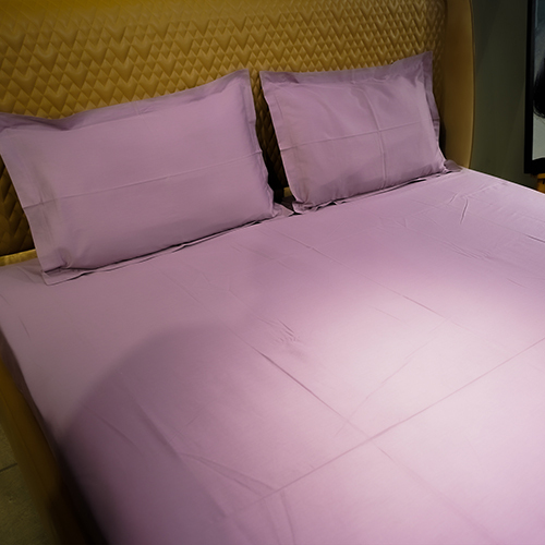 Solid Lavender Bedsheet - Color: Different Available