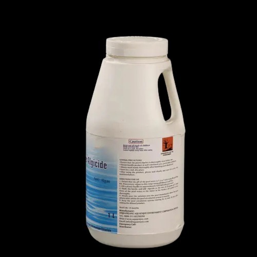 High-efficiency Swimming Pool Algicide (Algaecide) - Physical Form: Liquid