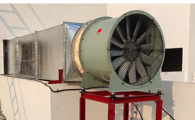 Staircase Pressurization System By Tryton Industrial Solutions Pvt Ltd