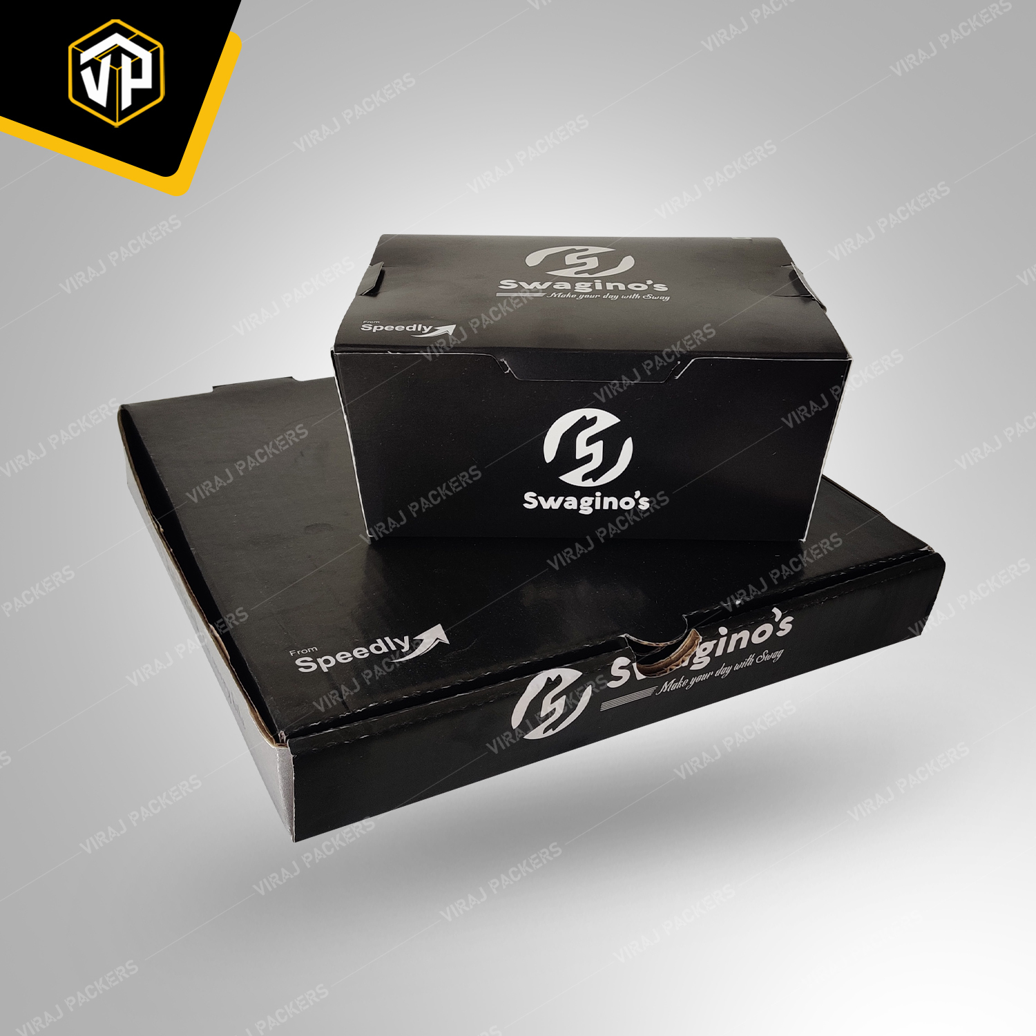 Multipurpose Food Packaging Box - Recyclable Paper, Customized Size | Glossy Lamination Finish, Secure Closure, Ventilation Holes