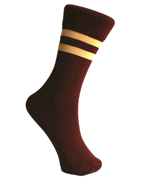 Border Stripes School Socks
