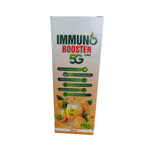 Immuno Booster - Syrup, Suggested Dosage For Optimal Health | Store In Cool & Dry Place