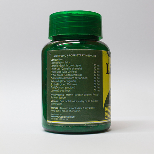 Lissom Tablets - Product Type: Ayurvedic Medicine