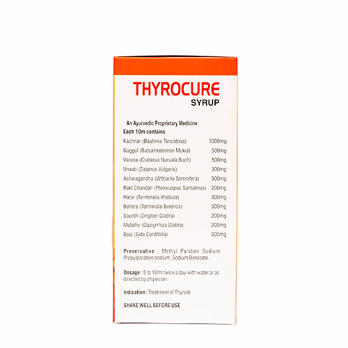 Thyrocure Syrup - Dosage As Suggested | Physical Form: Syrup Store In Cool & Dry Place