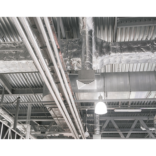 Industrial Hvac Ducting - Color: Silver