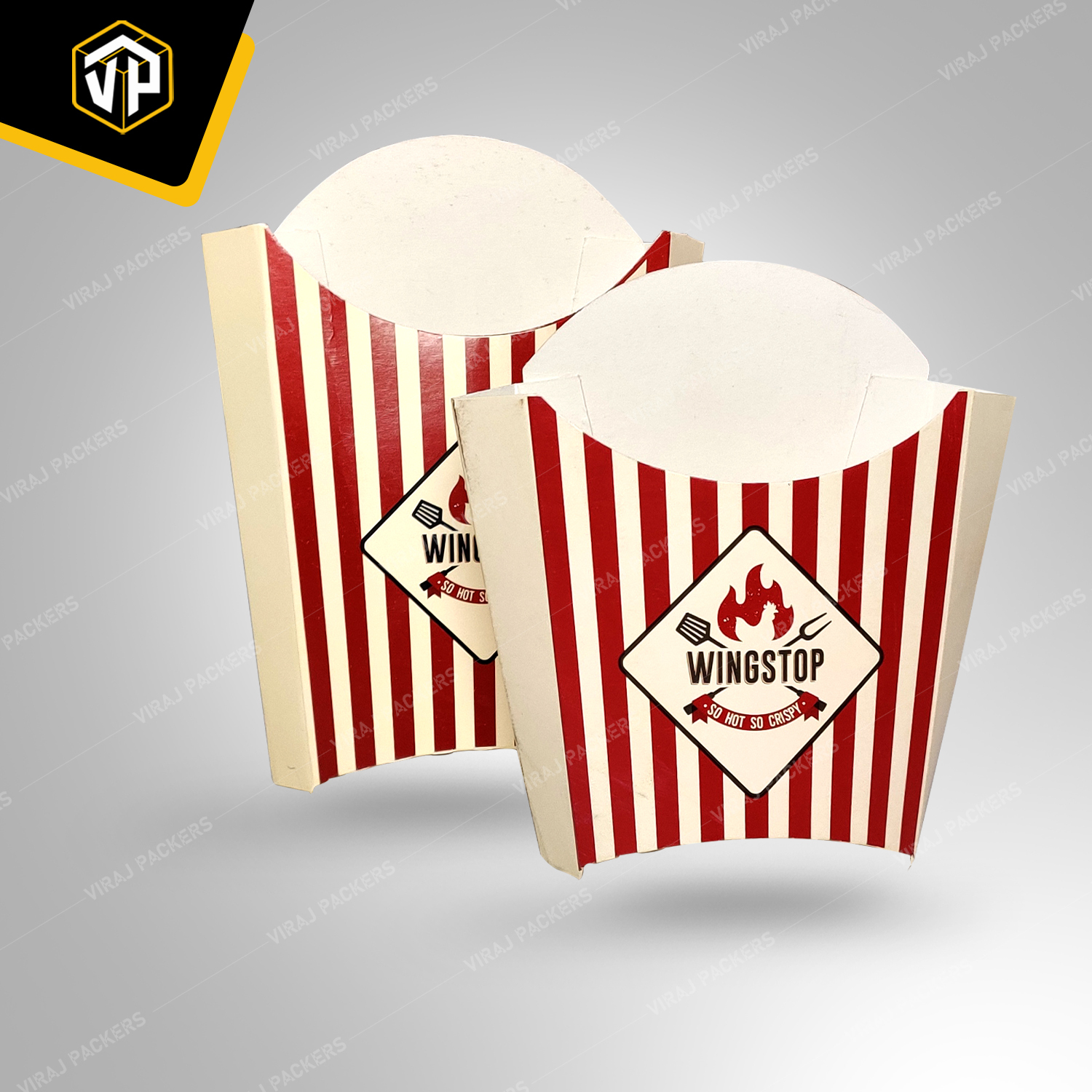Chicken Popcorn Packaging Box With Customization