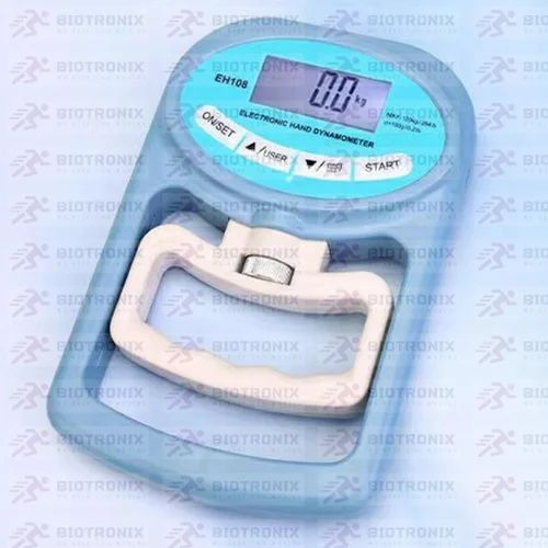 Digital Hand Grip Strength Dynamometer - 120 Kg / 264 Lbs , Lcd Display, Usb Rechargeable, Auto Capture, User Comparison Tool For Rehabilitation And Physiotherapy
