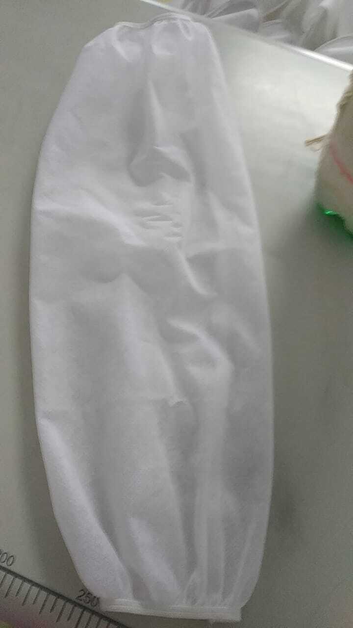 Disposable Sleeves - Polyethylene 14-16 Inches X 5-6 Inches | White, Bulk Packaged For Food Handling & Light Manufacturing