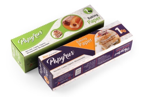 Non Stick Baking Paper - Aluminium, 11 Inch Width, 1 Kilogram Weight | Parchment Paper For Food Wrapping, Oven & Microwave Safe, Customizable Printing