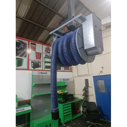 Exhaust Hose Reel - Length: 10  Meter (M)