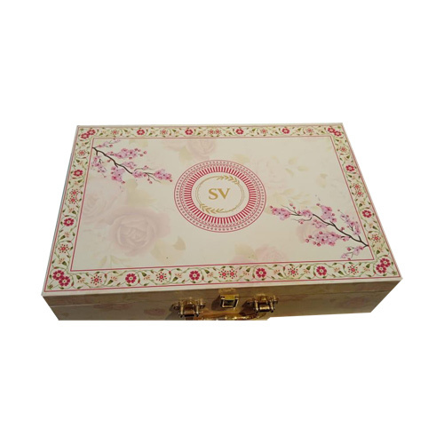 Invitation Card Box - Material: Wood