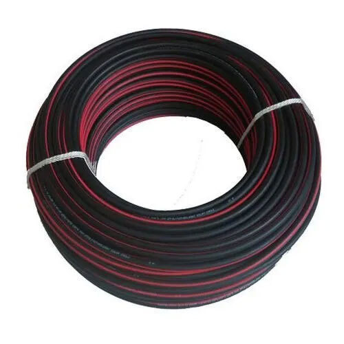Siechem Solar Dc Cable - Tinned Copper, 1.8 V, Black And Red, Double Insulated, Uv Protected, Temperature Range -45 To +120 Deg. C, Flame Proof | 1 Year Warranty, Round Conductor Type