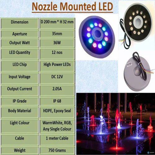 वाटरफॉल लाइट्स Ip68 लाइट