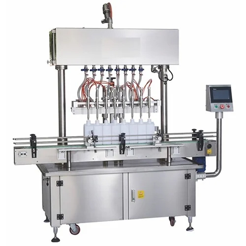 Pesticide Filling Machine - Stainless Steel, 2269mm x 1130mm x 1620mm, Silver | Automatic, 60 Pcs/min, High Performance, Low Noise, PLC Control