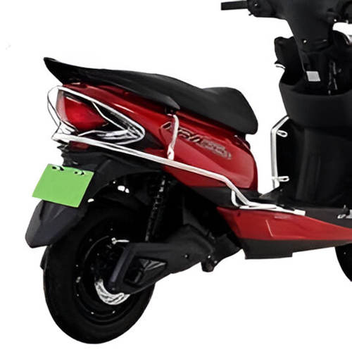 Okinawa Praise Back Guard Stainless Steel - Product Type: Two Wheeler Parts
