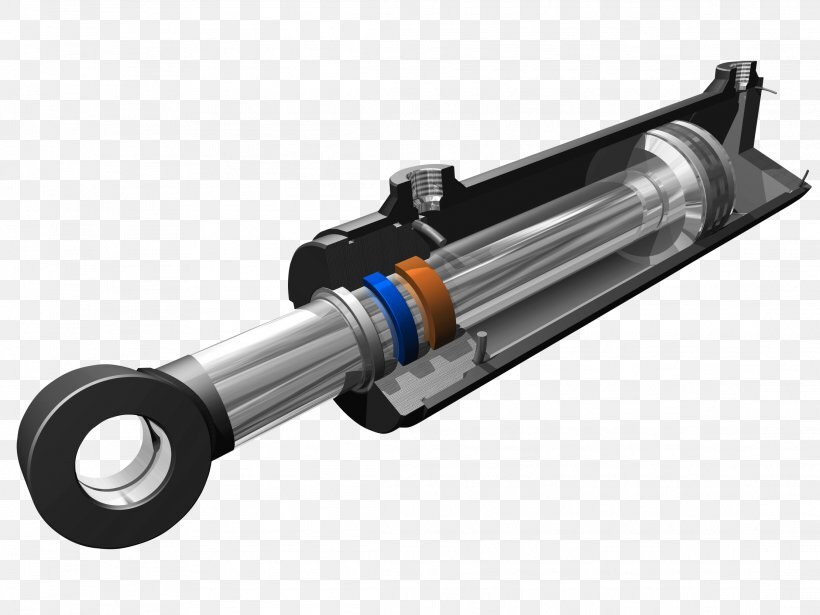 Double Acting Hydraulic Cylinder - Length: 1200 Millimeter (Mm)