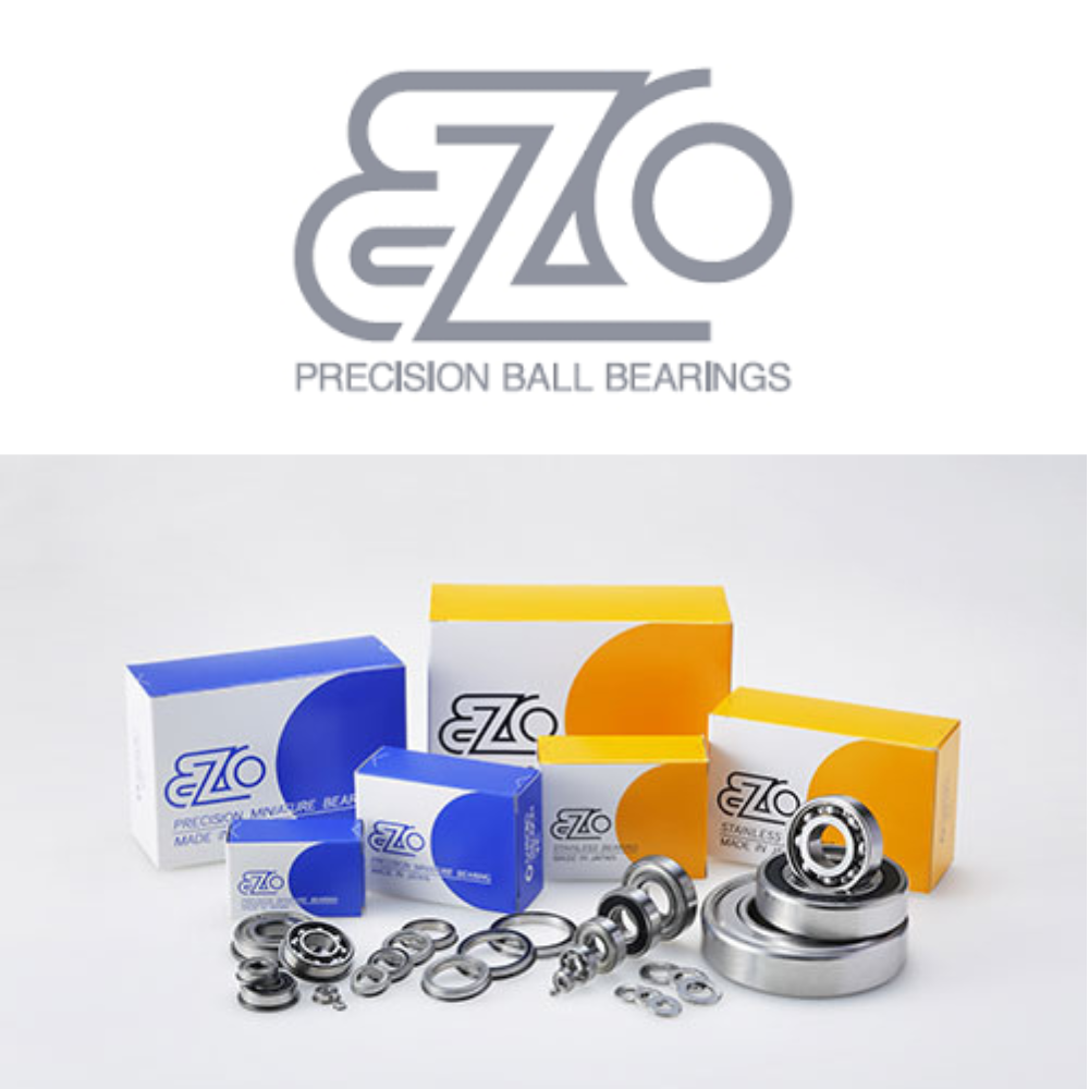 Ezo Bearings - Stainless Steel Miniature & Medium Sized Ball Bearings, Silver Color, Oil Lubrication, Box Seal | Quick Delivery, Skilled Professionals