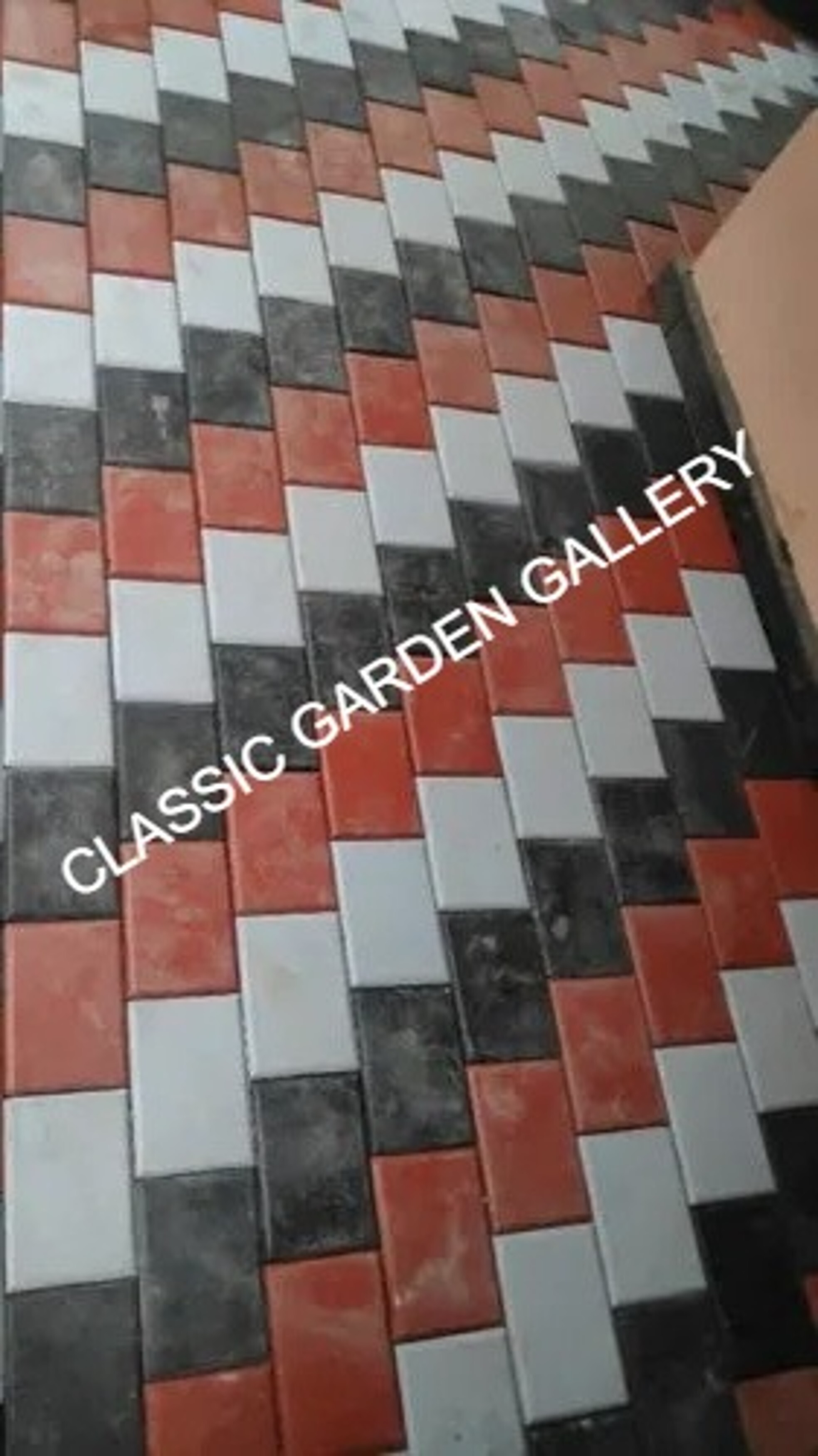 Paver Blocks - Cement Material, 60 Mm & 80 Mm Thickness | Available In White, Red & Black Colors For Durable Outdoor Seating
