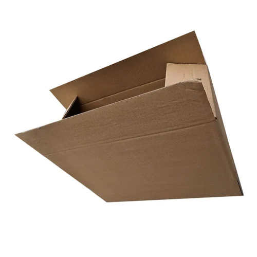 5 Ply Brown Corrugated Box - Finish: Polished