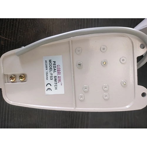 Foot Pedal - Color: White