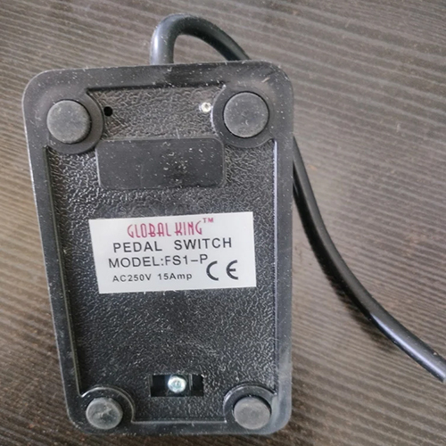 Foot Pedal Switch - Color: Black
