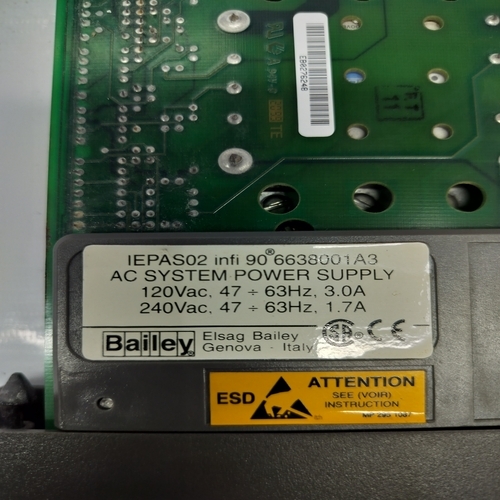 Bailey Iepas02 Power Supply Modules