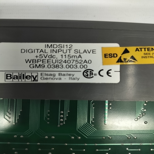 Bailey Imdsi12 Input Module - Industrial Grade, 190x25x94 Mm, 12-channel, 1500v Ac Isolation, Led Indicators