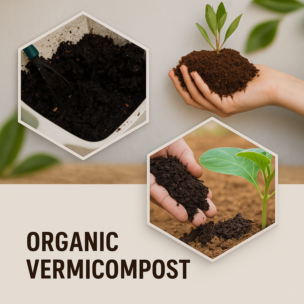 ऑर्गेनिक वर्मीकोम्पोस्ट