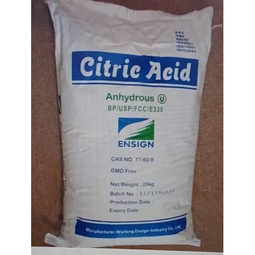 Citric Acid Anhydrous (30-100) - Feature: Easy To Use