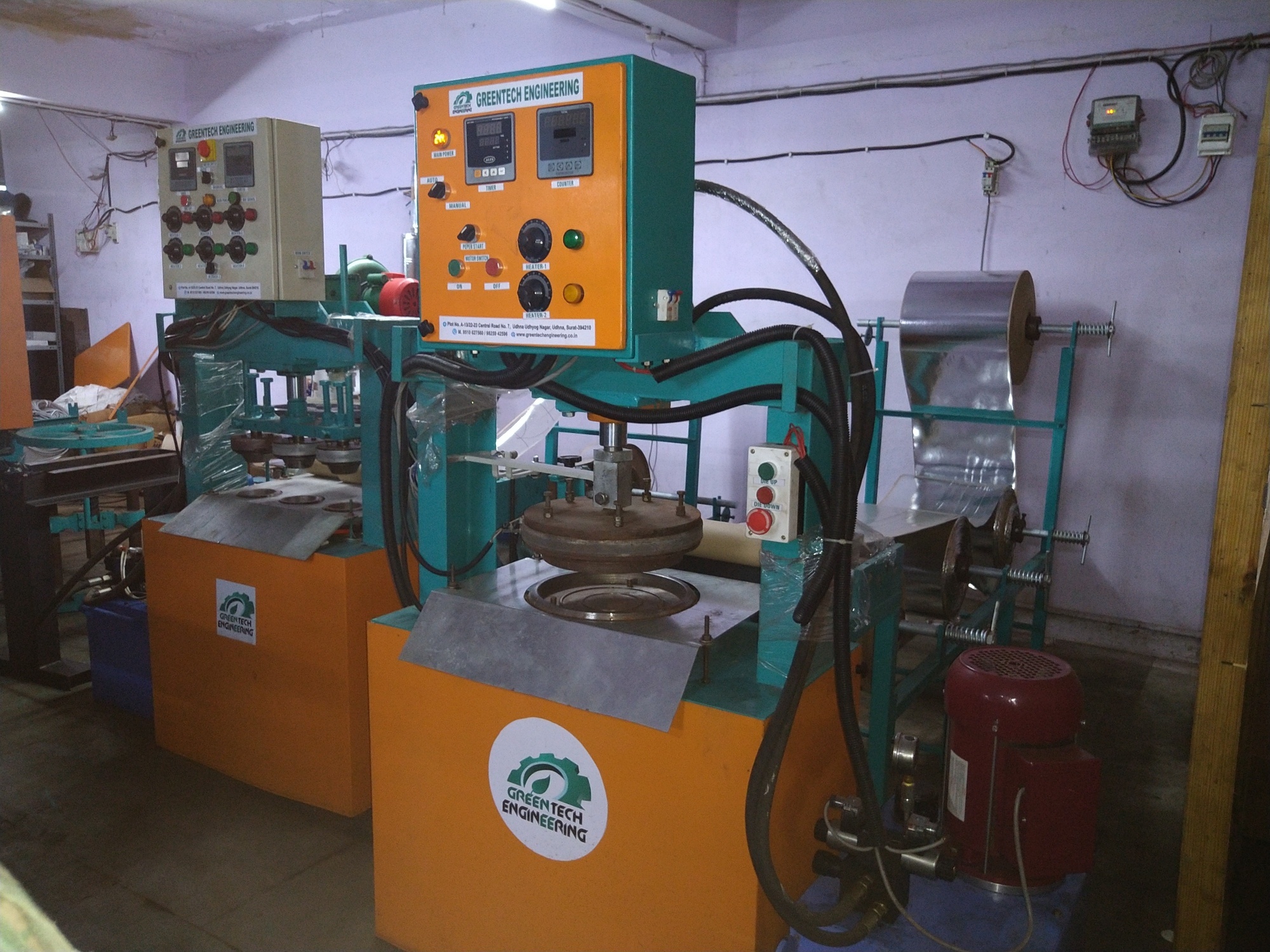 Fully Automatic Thali Making Machine - Capacity: 10 Ton/day