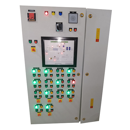 Stp Panel With Mimic - Cover Material: Mild Steel