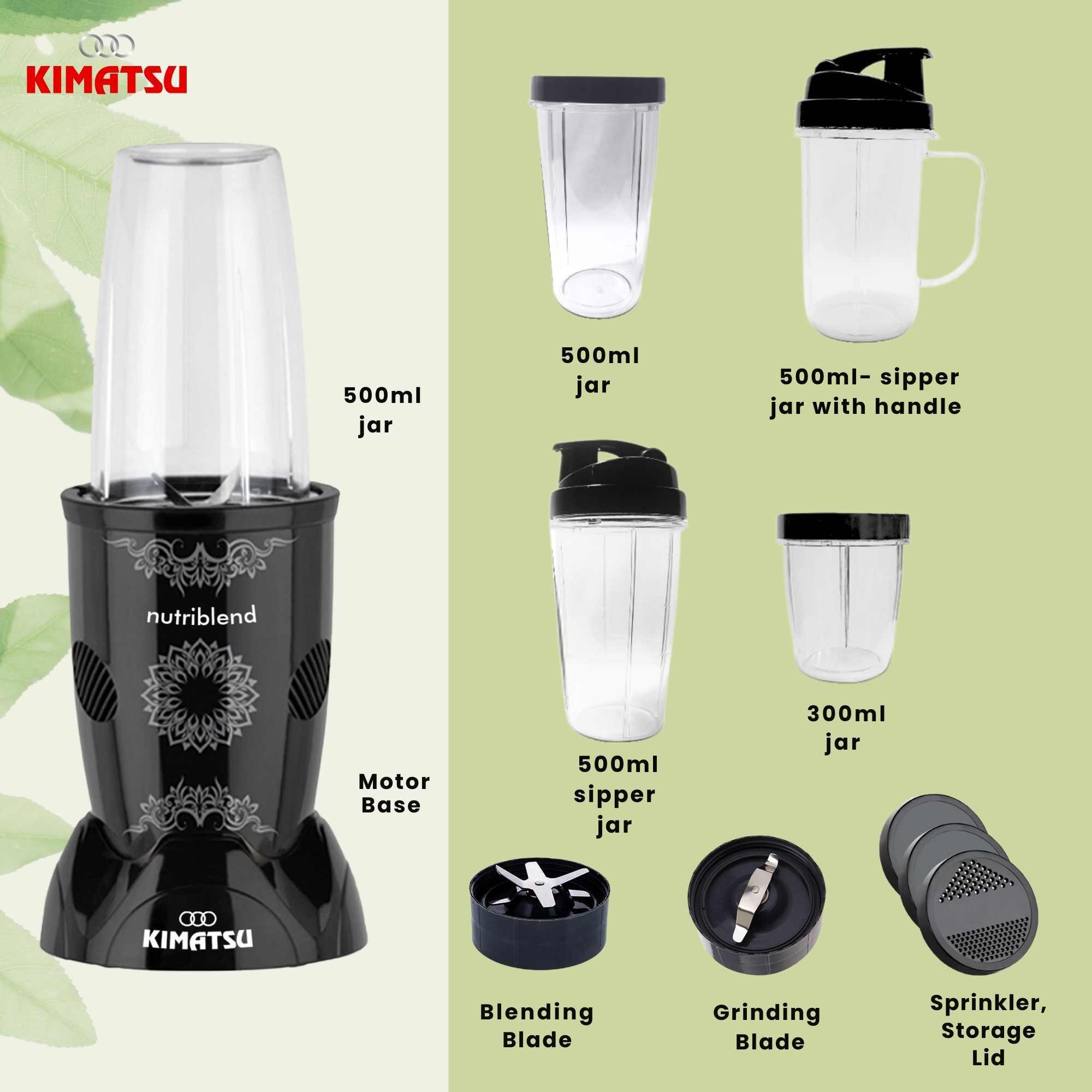 Nutri Bullet 5 In 1 Juicer Mixer Grinder
