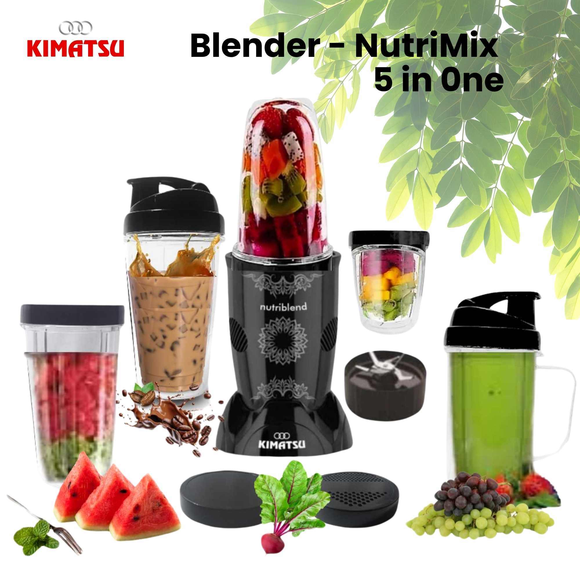 Nutri Bullet 5 In 1 Juicer Mixer Grinder