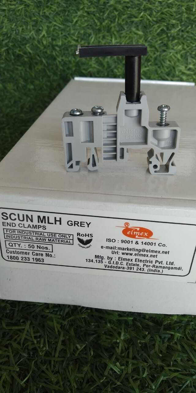 End Clamps Suitable For 32mm And 35mm Rail - Application: Industrial