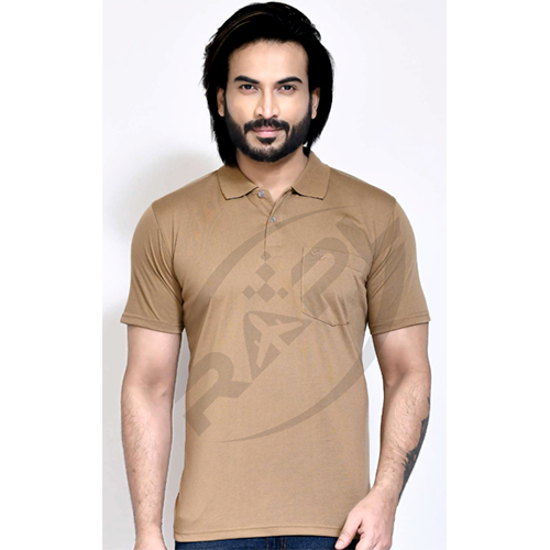 Vortex Sinker Collar T-shirt - Color: Blue