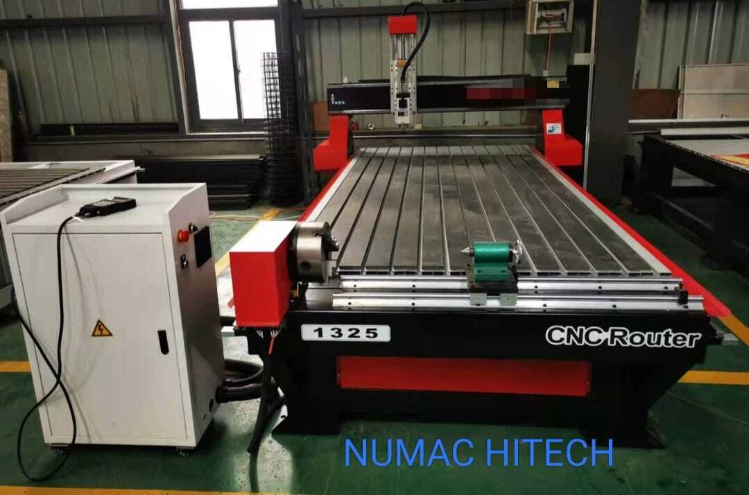 4 Axis Wood Cnc Router - Color: Blue