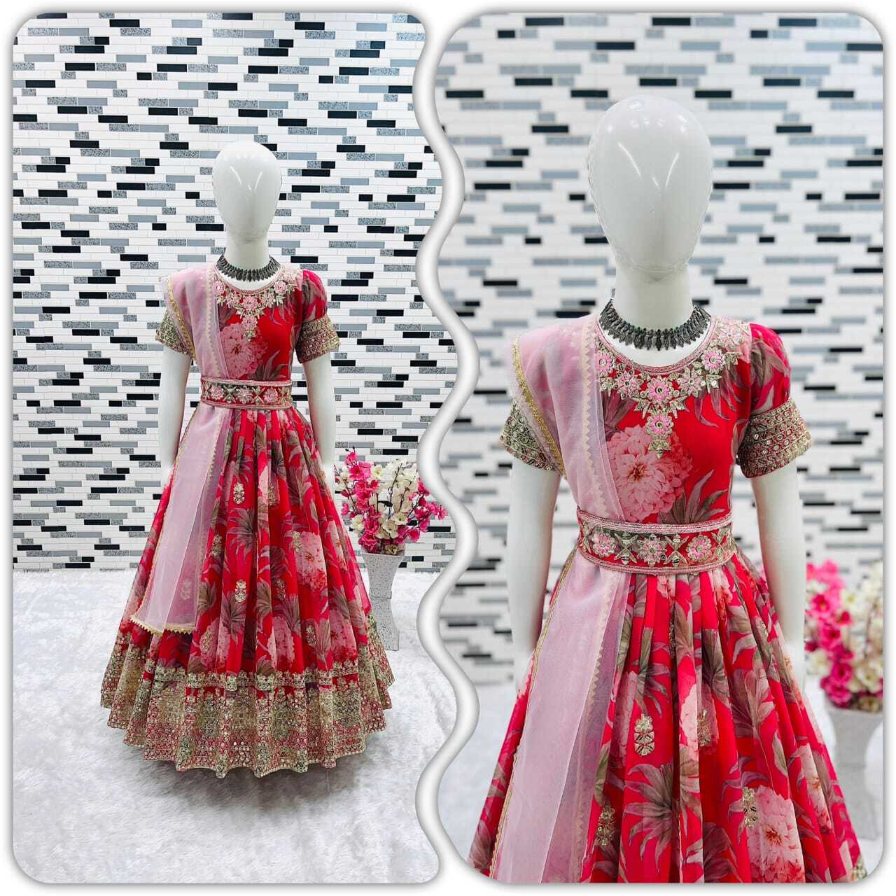 Kids Gown By Fabzone Exporter