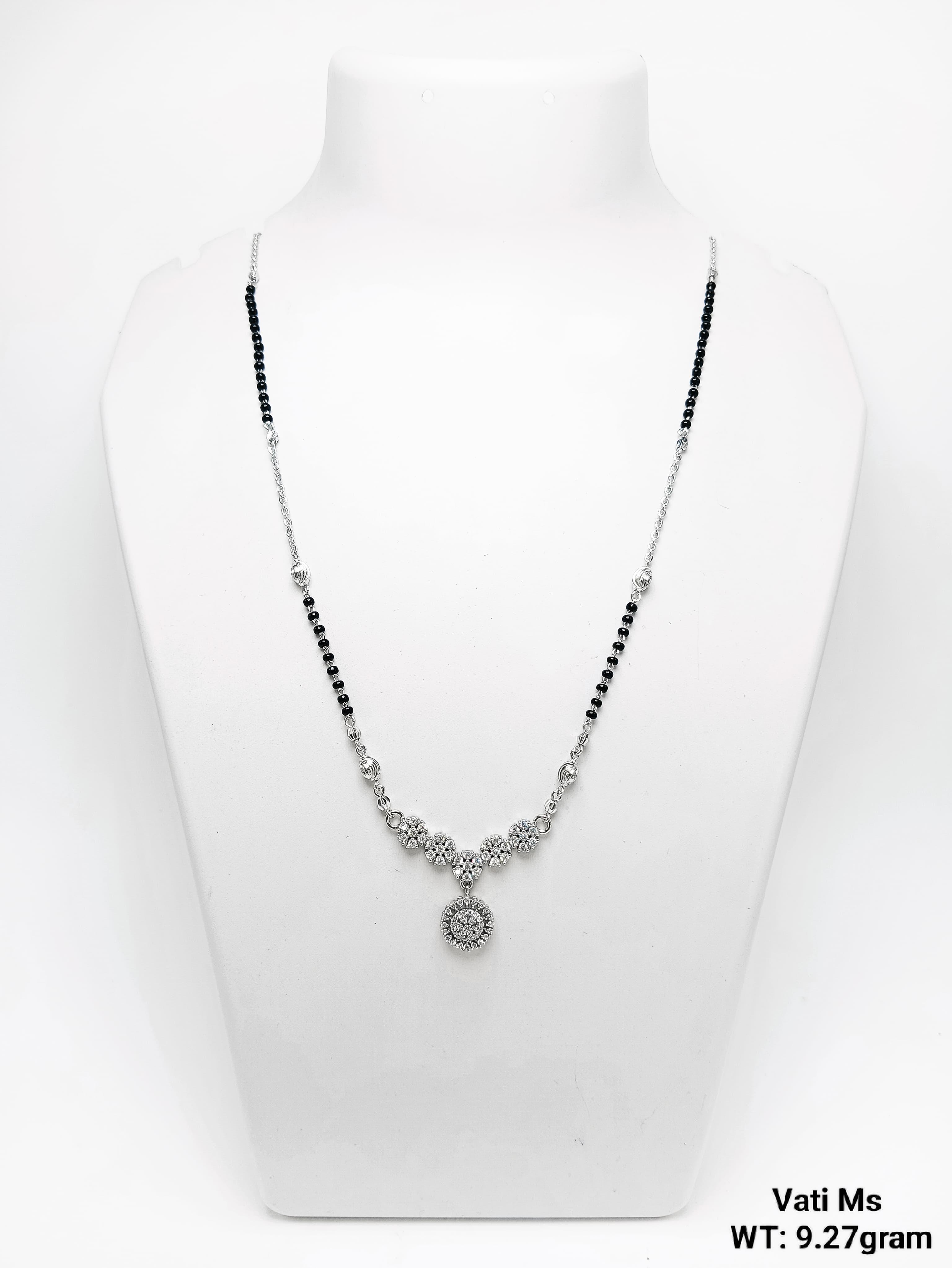 New Sunbera Silver Vati Mangalsutra